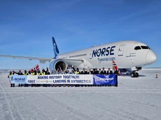 Norse Atlantic Airways Achieves Historic Milestone: First Boeing 787 Dreamliner Landing in Antarctica